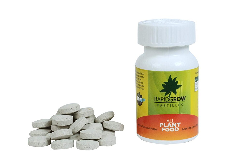 Growtabbs (Soil Enricher Tablets, 100 G) NPK Fertilizer Plant Nutrients Tablet For Plants